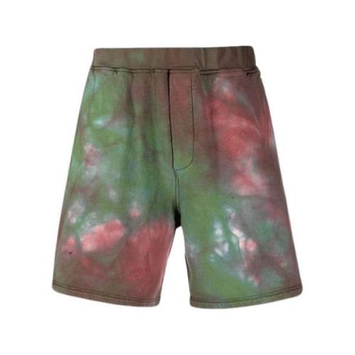 Bomull Tie-Dye Sports Shorts