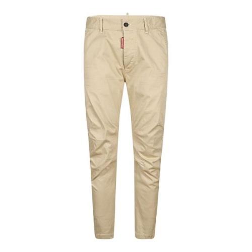 Elegante Beige Chinos for Menn