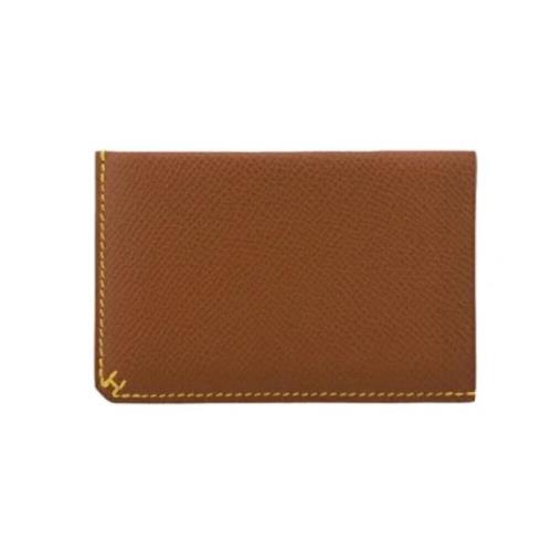 Pre-owned Leather wallets