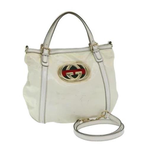 Pre-owned Canvas gucci-bags