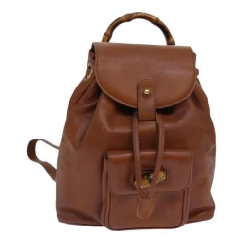 Pre-owned Leather backpacks