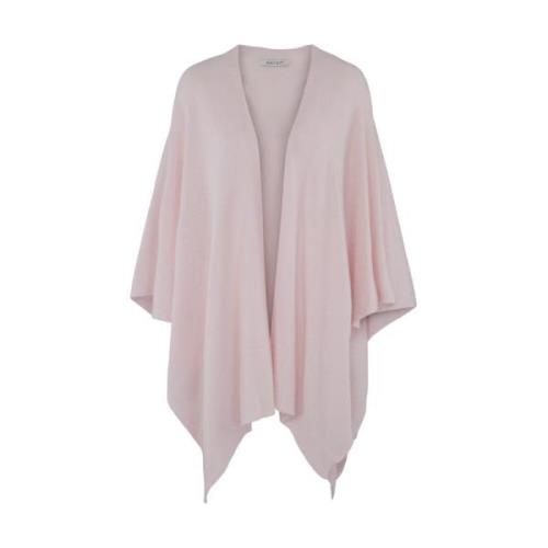 Myk Cashmere Poncho-Cardigan Strikkeplagg