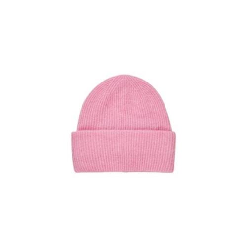 Myk Strikket Beanie Lue