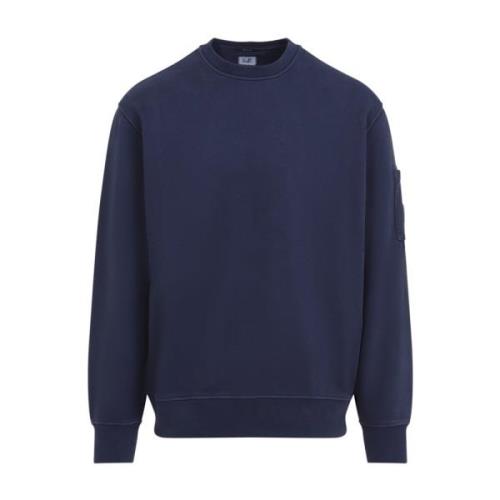 Blå Sweatshirt Aw24 Herremote