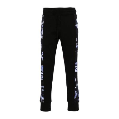 Sorte sweatpants for menn