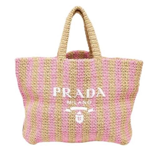 Pre-owned Raffia prada-bags