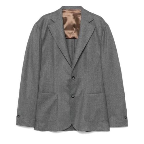 Italiensk Ull Blazer Jakke