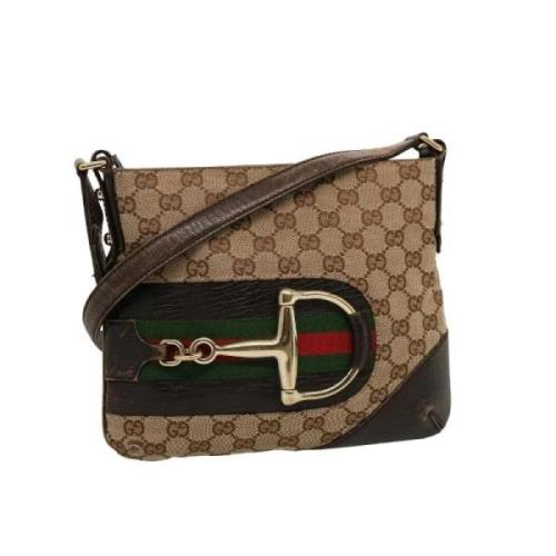 Pre-owned Canvas gucci-bags