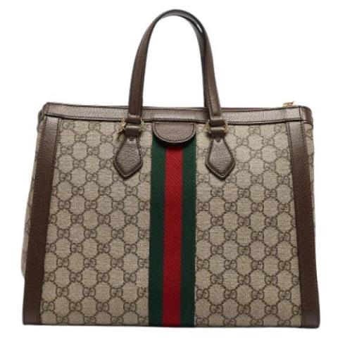 Pre-owned Canvas gucci-bags