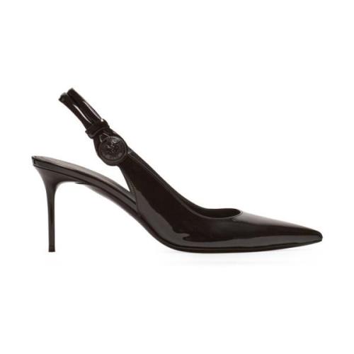 Alma patent skinn slingbacks