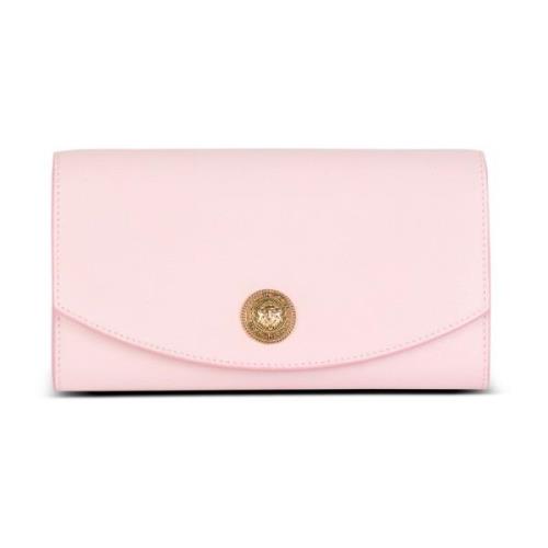 Emblème kornet kalveskinn clutch