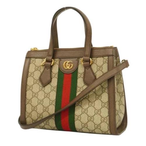 Pre-owned Fabric gucci-bags