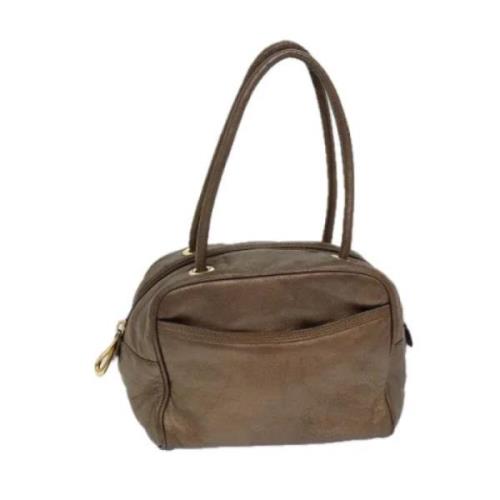 Pre-owned Leather shoulder-bags