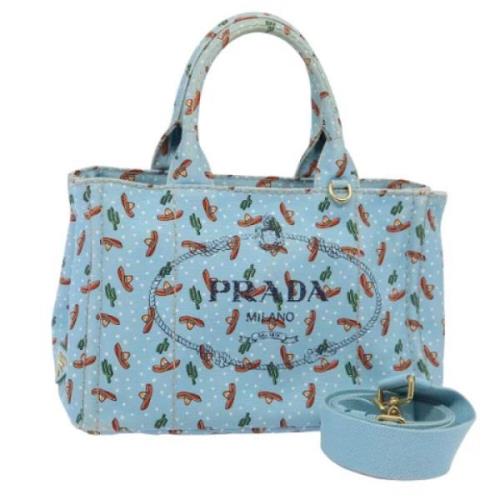 Pre-owned Canvas prada-bags