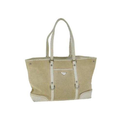 Pre-owned Cotton prada-bags