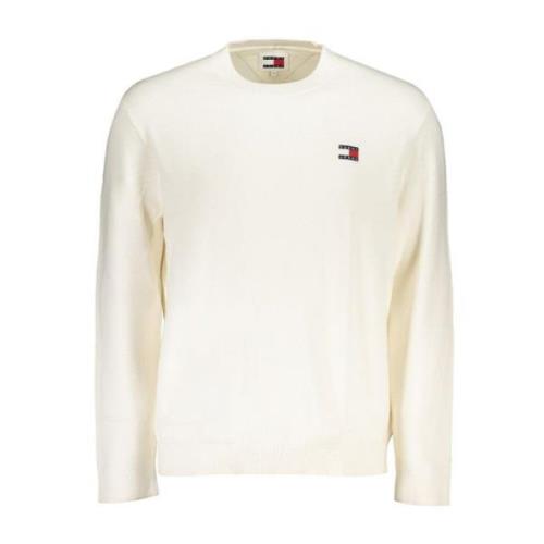 Brodert Logo Bomull Crew Neck Genser