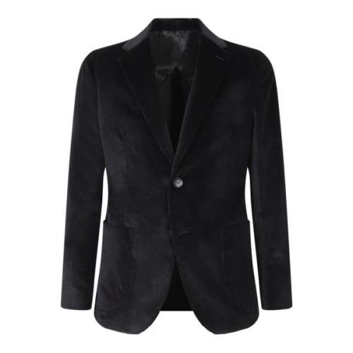 Svart Blazer for Menn