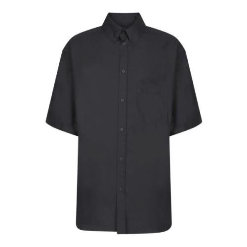 Svart T-skjorte Polo Stil