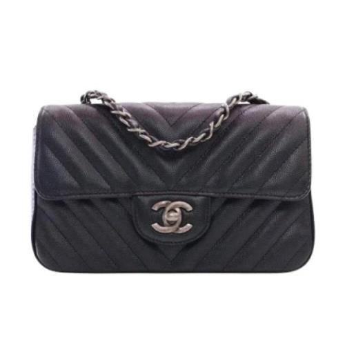 Pre-owned Leather chanel-bags