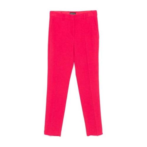 Rosa Crepe Straight Leg Bukser