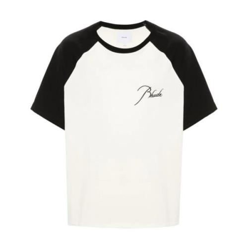 Vintage Black Raglan Tee