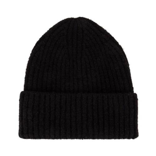 Svart Kabelo Beanie Lue