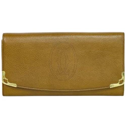 Pre-owned Leather wallets