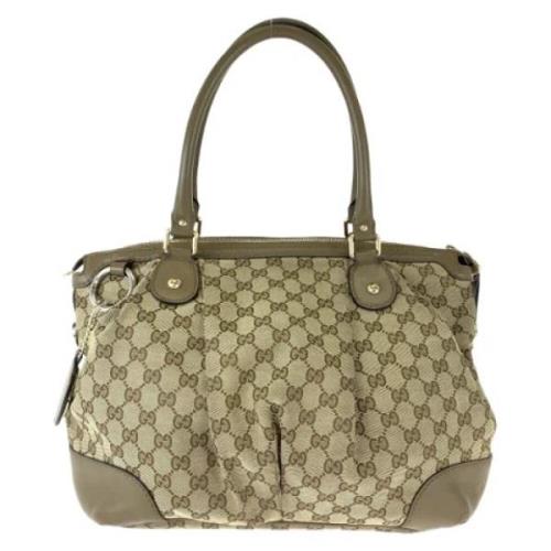 Pre-owned Canvas gucci-bags