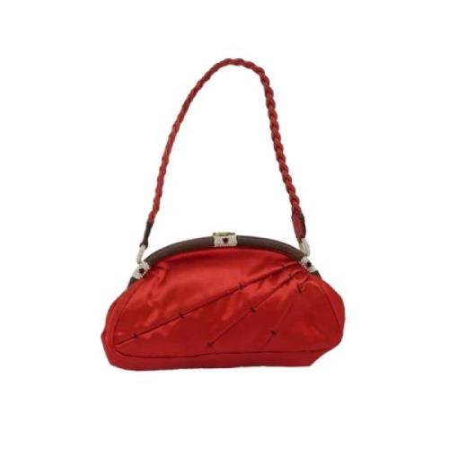 Pre-owned Satin shoulder-bags