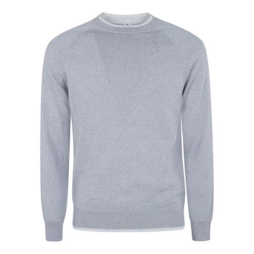 Lys Grå Elfenben Sweatshirt Stilig Mélange