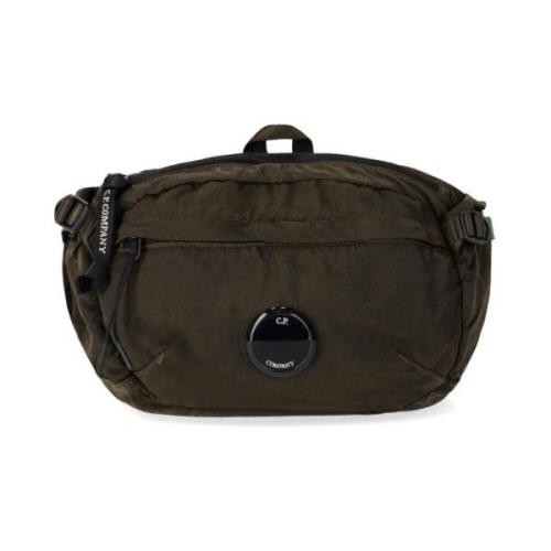 Militærgrønn Nylon B Crossbody Bag