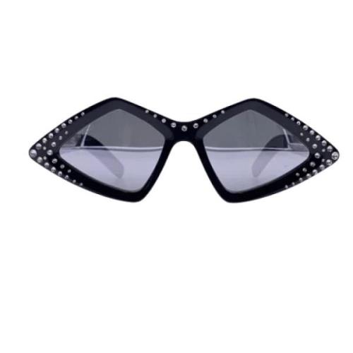 Pre-owned Fabric sunglasses