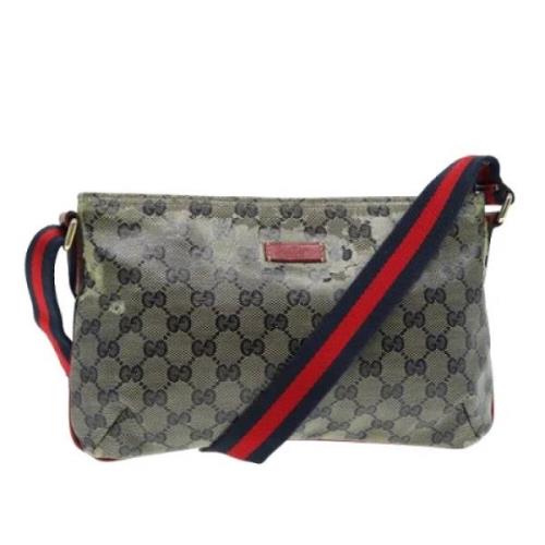 Pre-owned Canvas gucci-bags