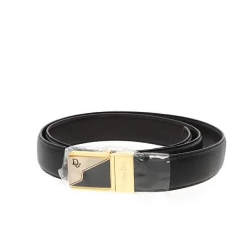 Pre-owned Leather belts