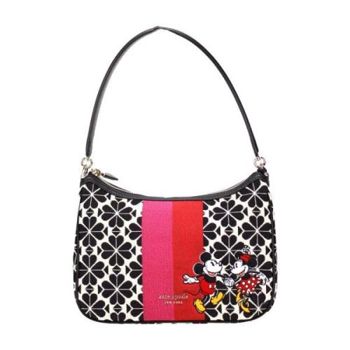 Disney Small Spade Flower Jacquard Canvas Skulderveske