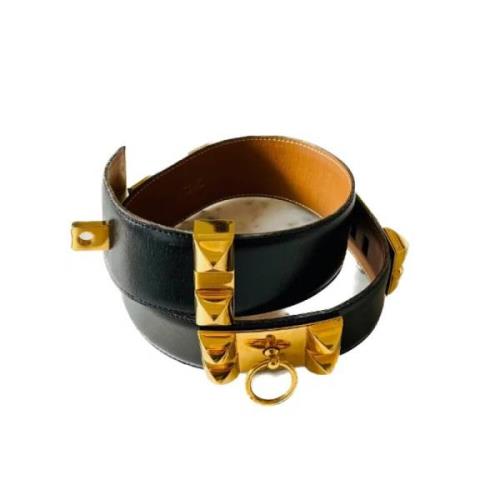 Pre-owned Leather belts