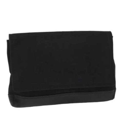 Pre-owned Canvas clutches