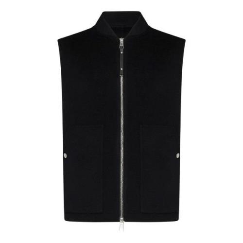 Svart Strikkevest Aw24