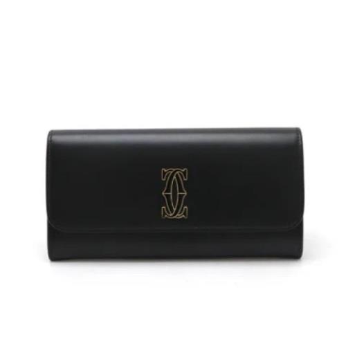 Pre-owned Leather wallets