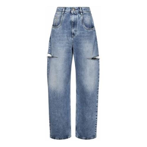 Blå Jeans for Kvinner Ss24