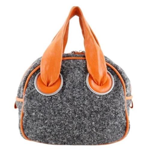 Pre-owned Wool handbags