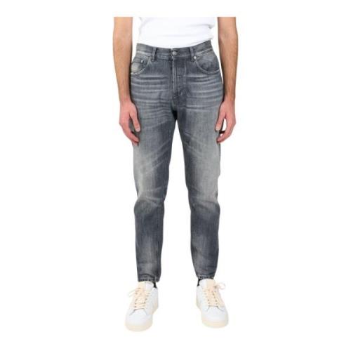 Brukte 5-lomme gulrot passform jeans