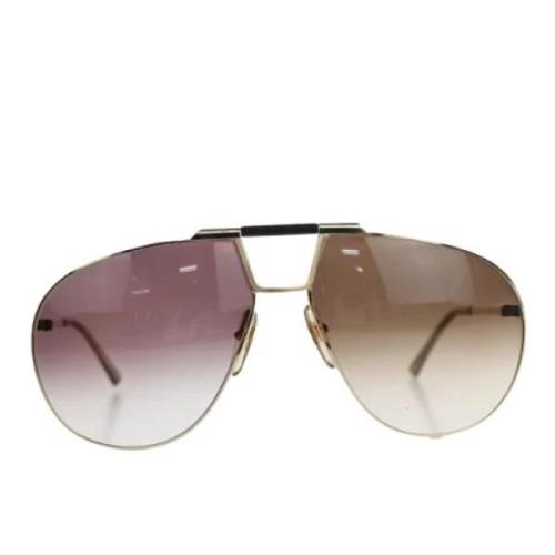 Pre-owned Metal sunglasses