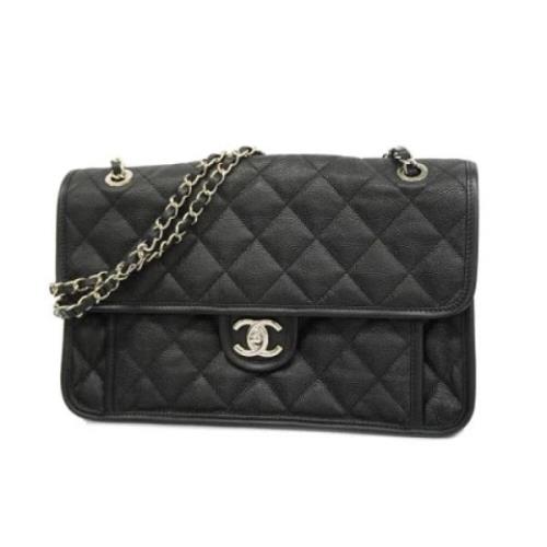 Pre-owned Leather chanel-bags