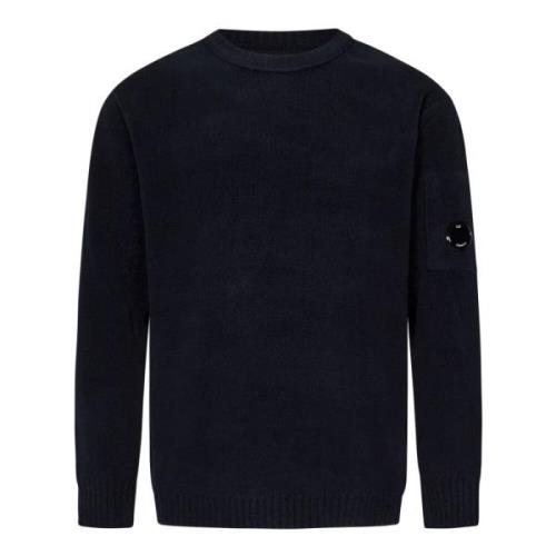 Blå Crew Neck Sweater Aw24