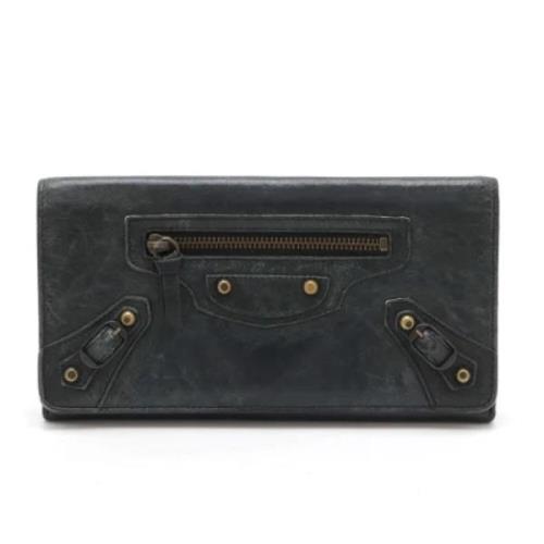 Pre-owned Leather wallets