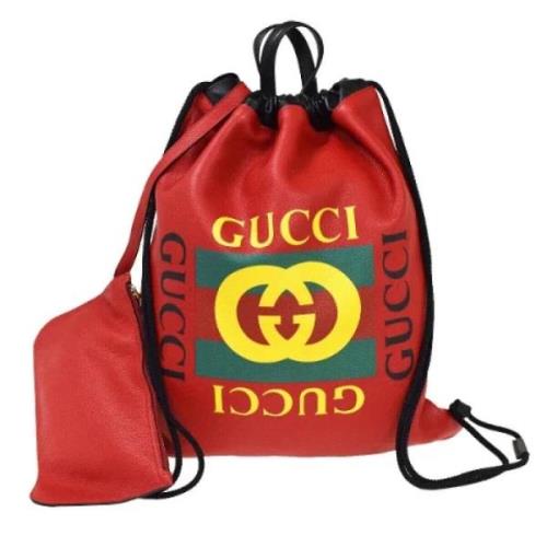 Pre-owned Leather gucci-bags