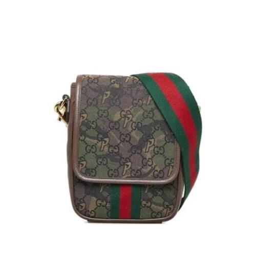 Pre-owned Canvas gucci-bags