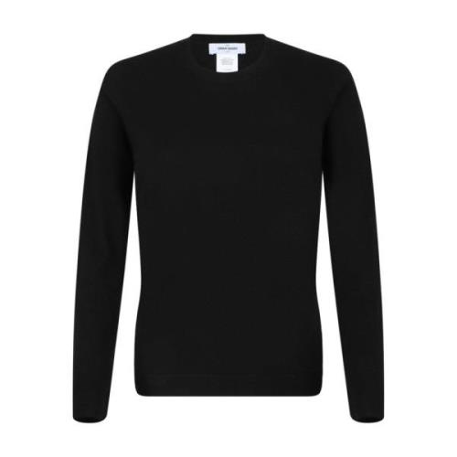 Sort Crew Neck Ullgenser