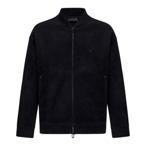 Blå Zip-Up Sweatshirt Aw24